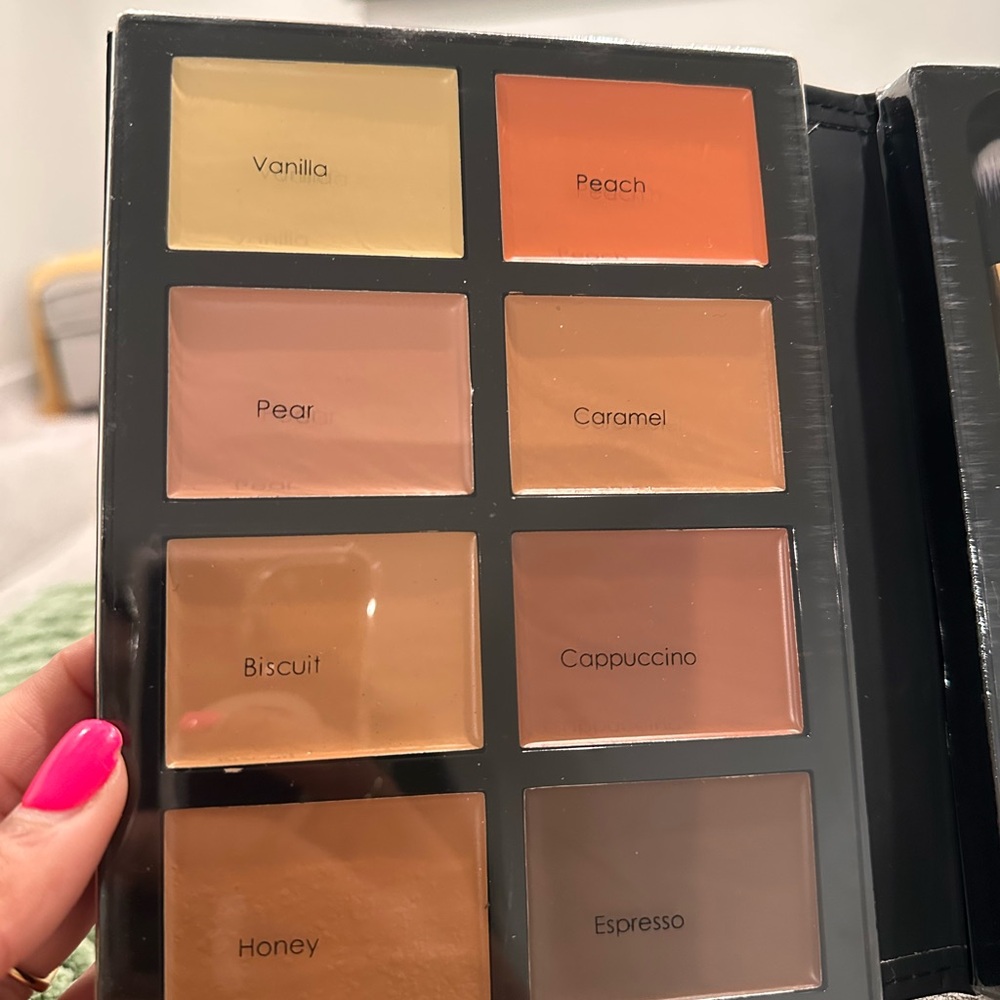 Profusion Cosmetics Concealer Palette - Vanilla, Peach, Espresso